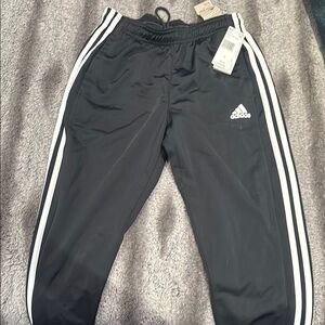 Adidas Kids Black Track Pants